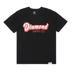 Diamond Supply Co. Men's Classic Retro Logo Tee T-Shirt - Black